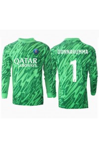 Paris Saint-Germain Gianluigi Donnarumma #1 Keeper Fotballdrakt Hjemme Klær 2024-25 Lange ermer
